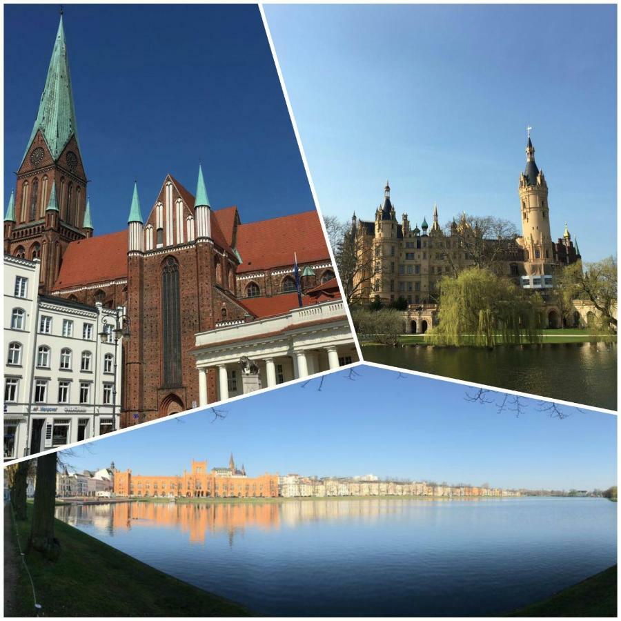 Ferienwohnung Am Schweriner See Raben Steinfeld Екстериор снимка